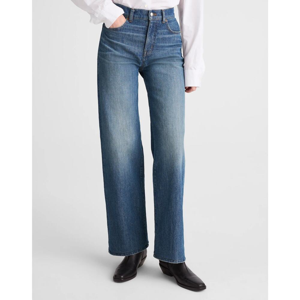 NWT Madewell The Perfect Vintage Wide-Leg Jean in Harvey Wash size 27